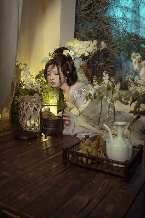 [Coser] Chinese 爆机少女喵小吉 - 浣溪沙.端午 preview 16