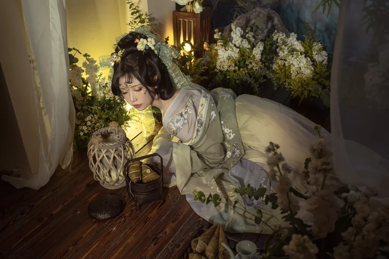 [Coser] Chinese 爆机少女喵小吉 - 浣溪沙.端午 preview 17
