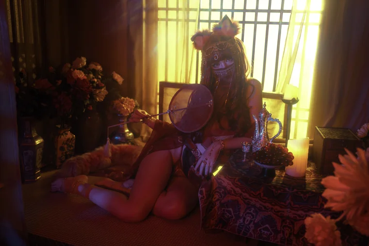 [Coser] Chinese 爆机少女喵小吉 - 狐妖·楚佩湘弦 preview 3