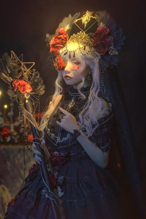 [Coser] Chinese 爆机少女喵小吉 - 鸦 preview 3
