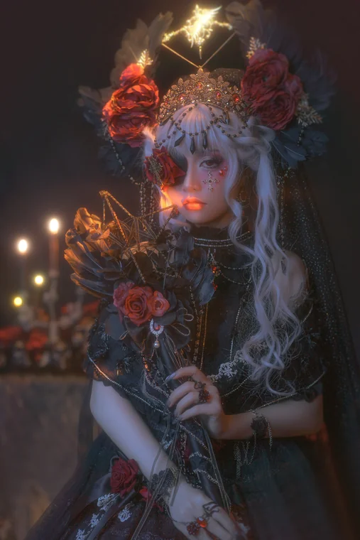 [Coser] Chinese 爆机少女喵小吉 - 鸦 preview 11