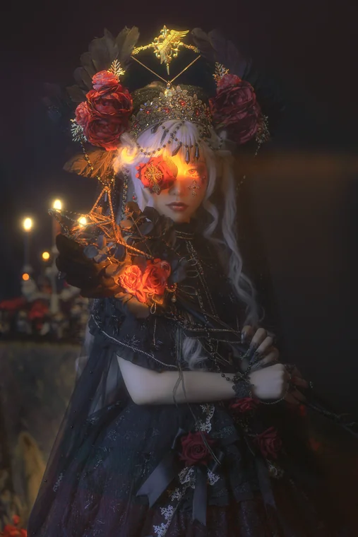 [Coser] Chinese 爆机少女喵小吉 - 鸦 preview 12