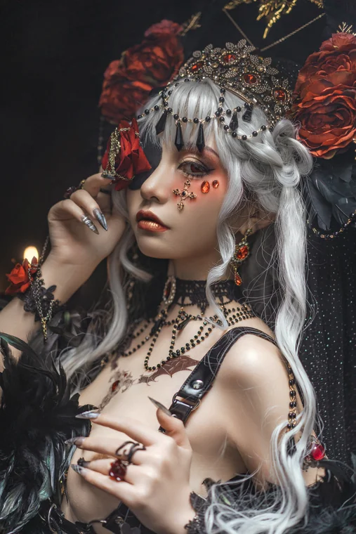 [Coser] Chinese 爆机少女喵小吉 - 鸦 preview 24