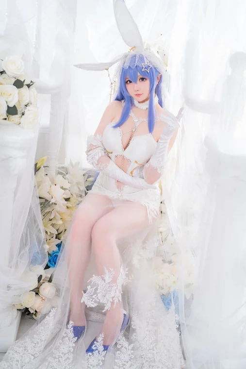 [Coser] Chinese 星之迟迟 - 碧蓝航线 花园 preview 9