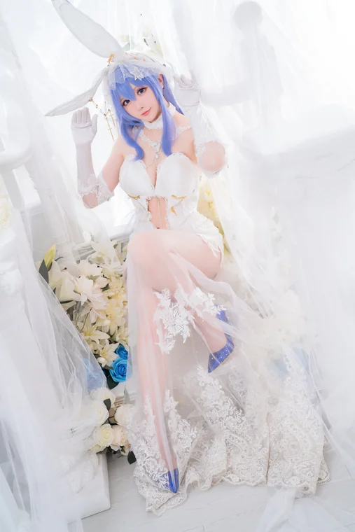 [Coser] Chinese 星之迟迟 - 碧蓝航线 花园 preview 10