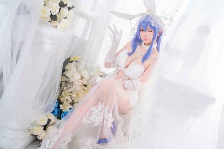 [Coser] Chinese 星之迟迟 - 碧蓝航线 花园 preview 11