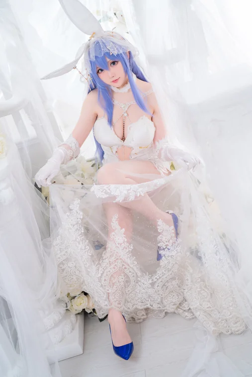 [Coser] Chinese 星之迟迟 - 碧蓝航线 花园 preview 12