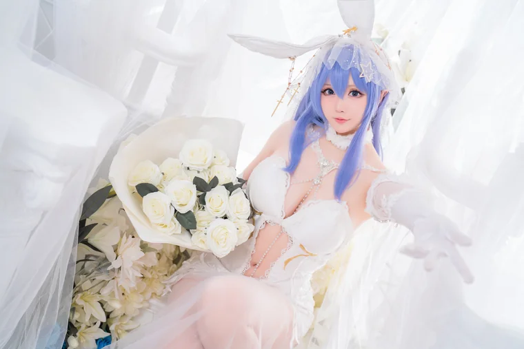[Coser] Chinese 星之迟迟 - 碧蓝航线 花园 preview 13