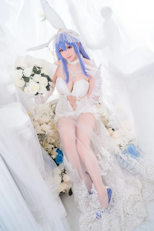 [Coser] Chinese 星之迟迟 - 碧蓝航线 花园 preview 14
