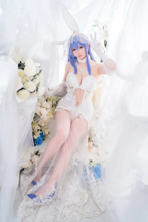 [Coser] Chinese 星之迟迟 - 碧蓝航线 花园 preview 15