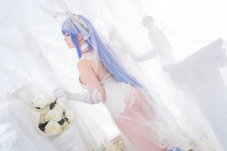 [Coser] Chinese 星之迟迟 - 碧蓝航线 花园 preview 17