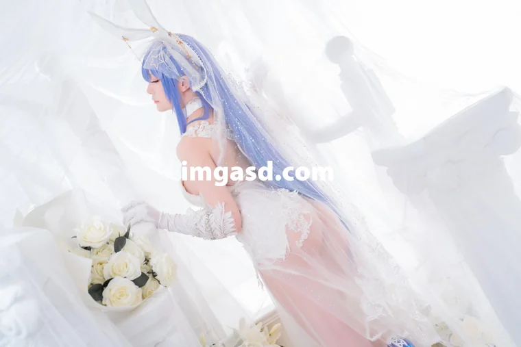 [Coser] Chinese 星之迟迟 - 碧蓝航线 花园 preview 18