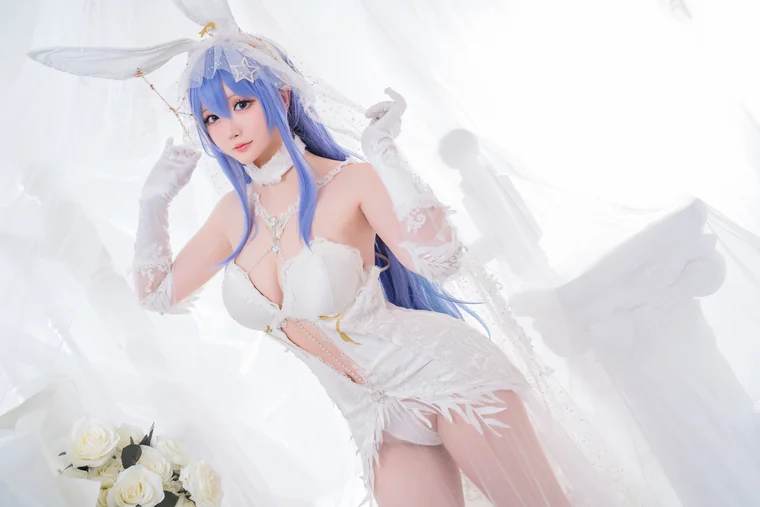[Coser] Chinese 星之迟迟 - 碧蓝航线 花园 preview 20