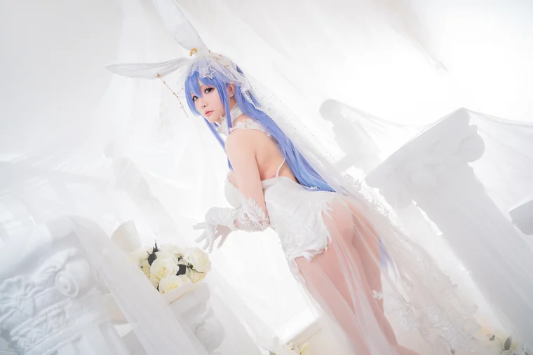 [Coser] Chinese 星之迟迟 - 碧蓝航线 花园 preview 22