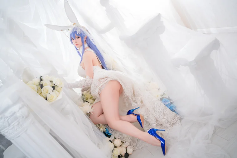 [Coser] Chinese 星之迟迟 - 碧蓝航线 花园 preview 24