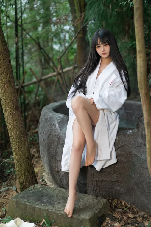 [Coser] Chinese 桜井宁宁 - 温泉 preview 2