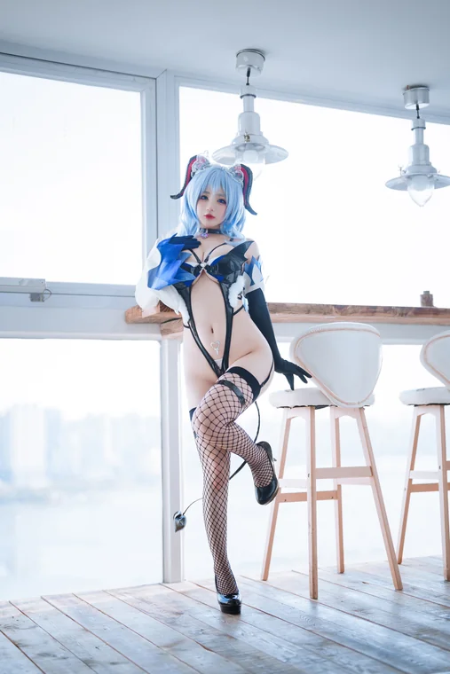 [Coser] Chinese 桜井宁宁 - 甘雨 preview 7