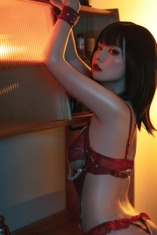 [Coser] Chinese 爆机少女喵小吉 - 小吉的微醺时刻 preview 15