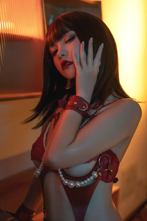 [Coser] Chinese 爆机少女喵小吉 - 小吉的微醺时刻 preview 23