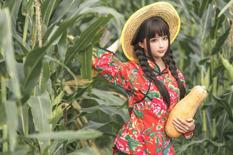 [Coser] Chinese 蠢沫沫 - 苞米地的故事 preview 3