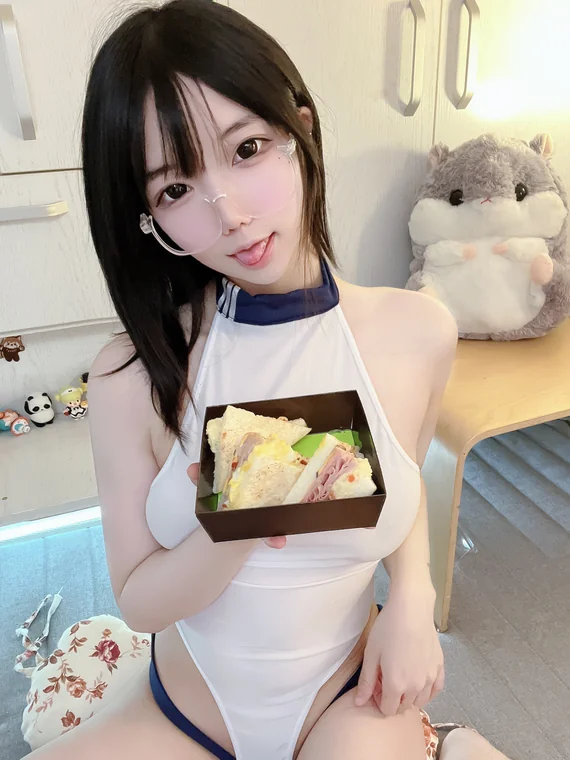 [Coser] Chinese 莉犬酱 - 调教体操服 preview 18