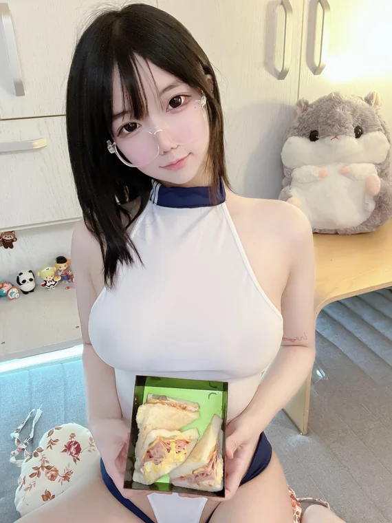 [Coser] Chinese 莉犬酱 - 调教体操服 preview 19