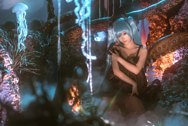 [Coser] Chinese 蠢沫沫 - 深海少女 preview 6