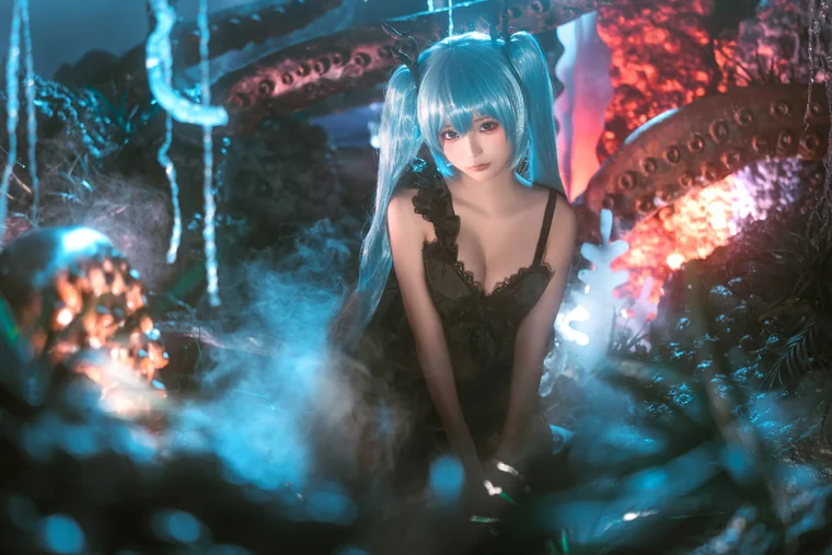 [Coser] Chinese 蠢沫沫 - 深海少女 preview 13