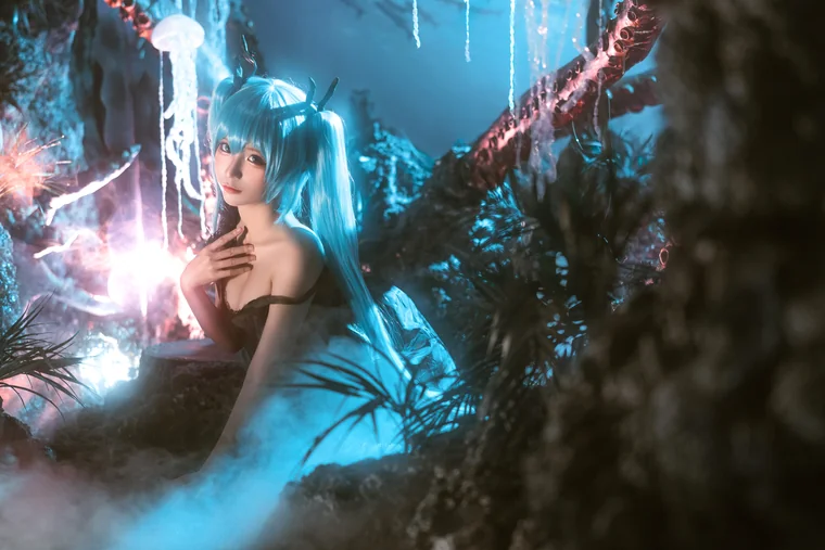 [Coser] Chinese 蠢沫沫 - 深海少女 preview 15