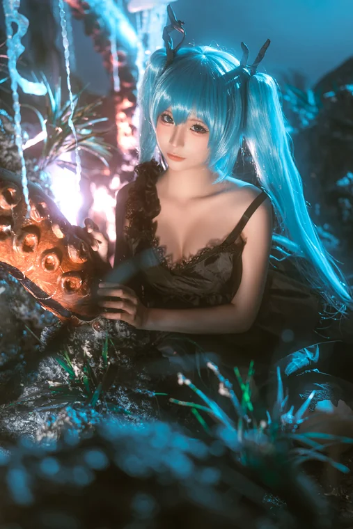 [Coser] Chinese 蠢沫沫 - 深海少女 preview 16