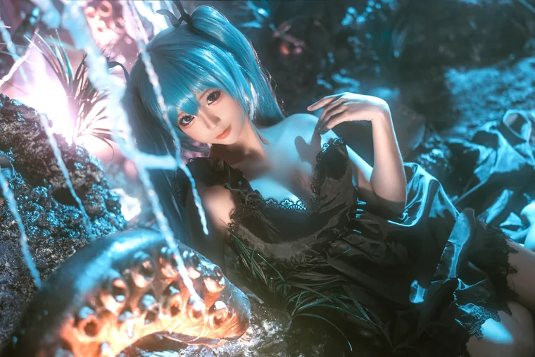 [Coser] Chinese 蠢沫沫 - 深海少女 preview 19