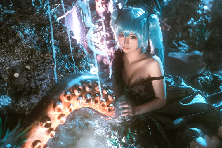 [Coser] Chinese 蠢沫沫 - 深海少女 preview 20