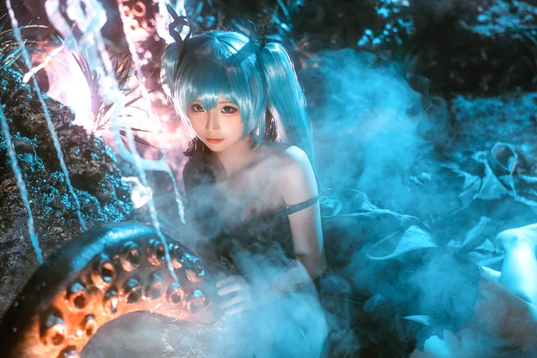 [Coser] Chinese 蠢沫沫 - 深海少女 preview 21