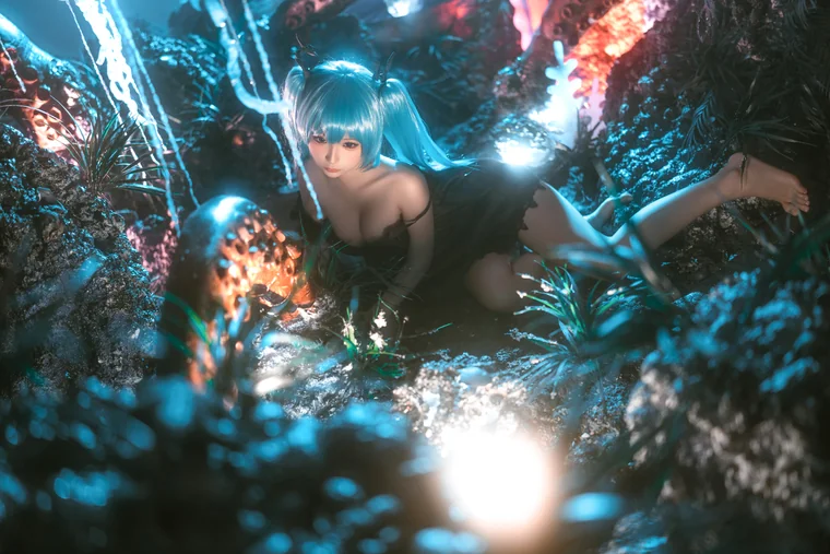 [Coser] Chinese 蠢沫沫 - 深海少女 preview 23