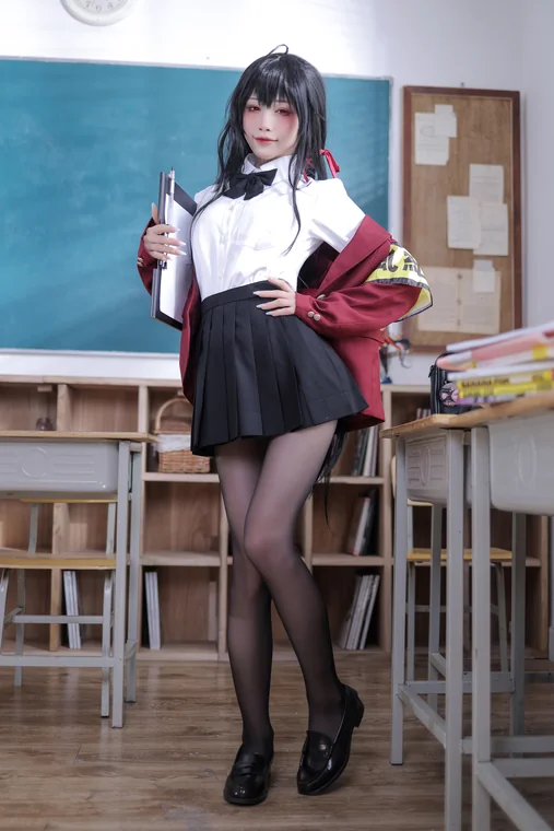 [Coser] Chinese 水淼Aqua - JK大凤 preview 2