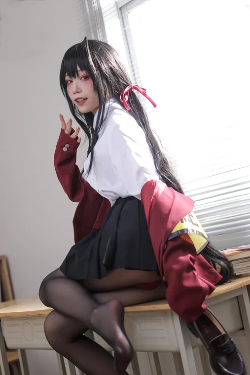 [Coser] Chinese 水淼Aqua - JK大凤 preview 9
