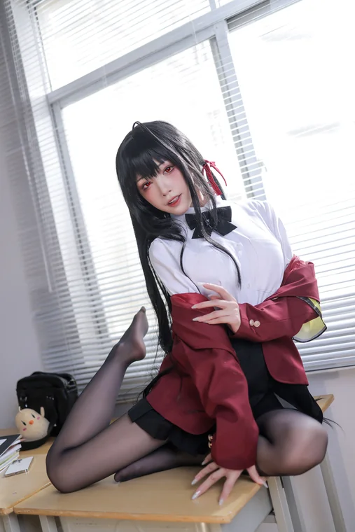 [Coser] Chinese 水淼Aqua - JK大凤 preview 14