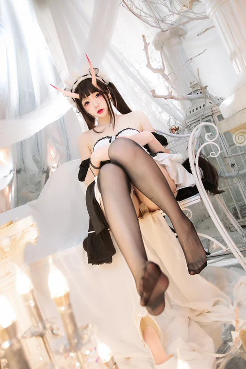 [Coser] Chinese 雪晴Astar - 能代女仆 preview 3