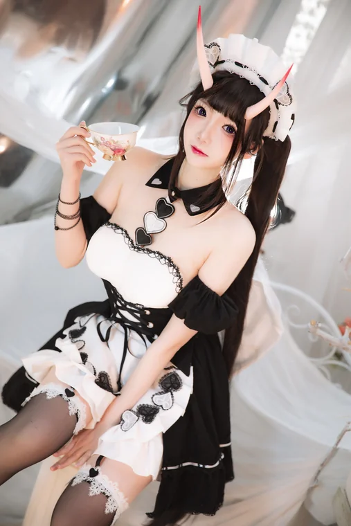 [Coser] Chinese 雪晴Astar - 能代女仆 preview 4