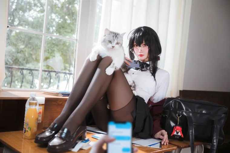 [Coser] Chinese 瓜希酱 - 大凤JK preview 1