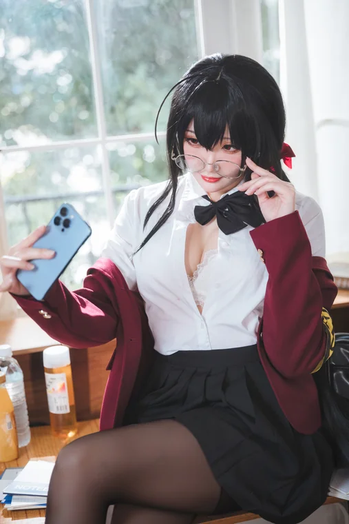 [Coser] Chinese 瓜希酱 - 大凤JK preview 9