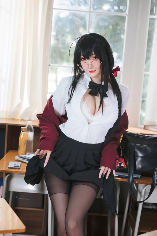 [Coser] Chinese 瓜希酱 - 大凤JK preview 12