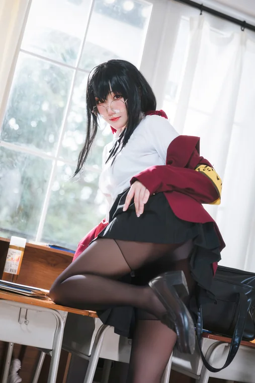 [Coser] Chinese 瓜希酱 - 大凤JK preview 14