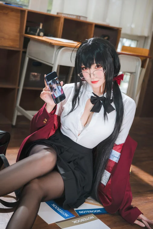 [Coser] Chinese 瓜希酱 - 大凤JK preview 17