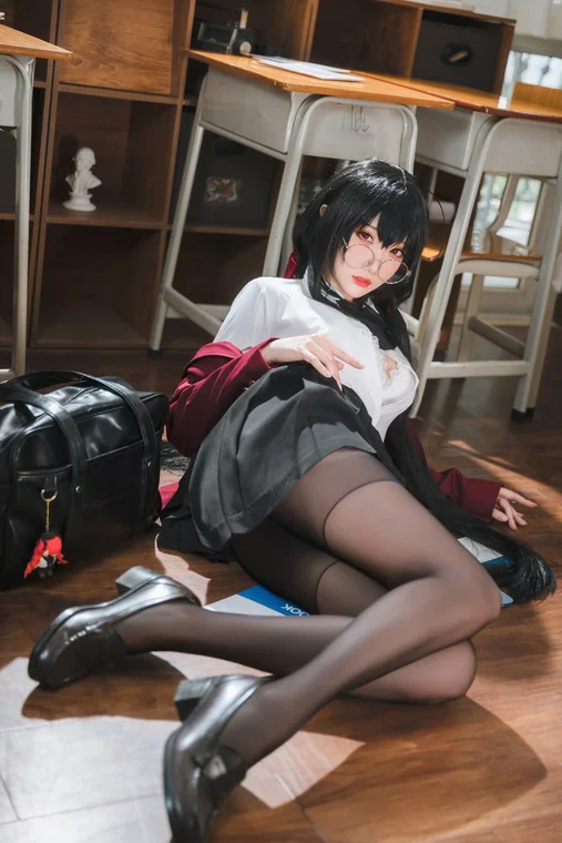 [Coser] Chinese 瓜希酱 - 大凤JK preview 18