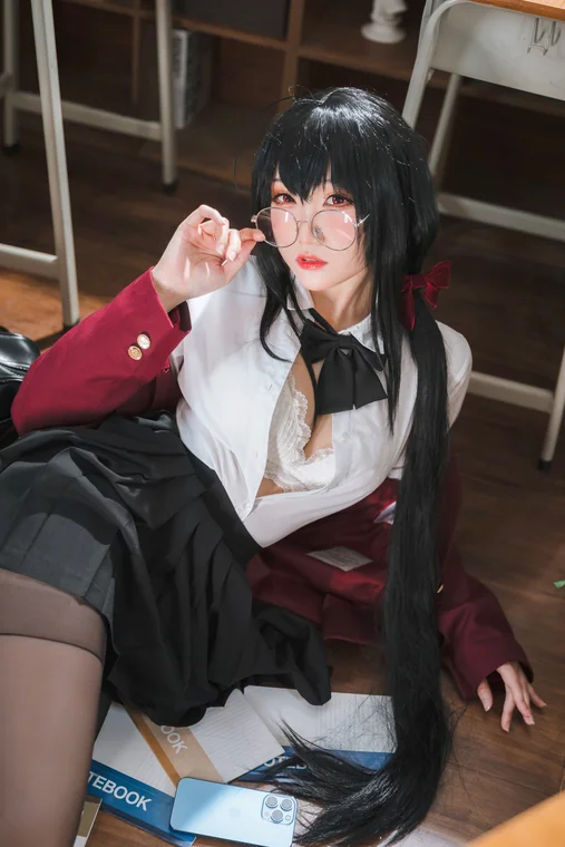 [Coser] Chinese 瓜希酱 - 大凤JK preview 19