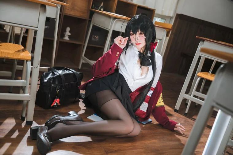 [Coser] Chinese 瓜希酱 - 大凤JK preview 21