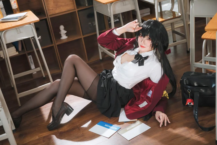 [Coser] Chinese 瓜希酱 - 大凤JK preview 24