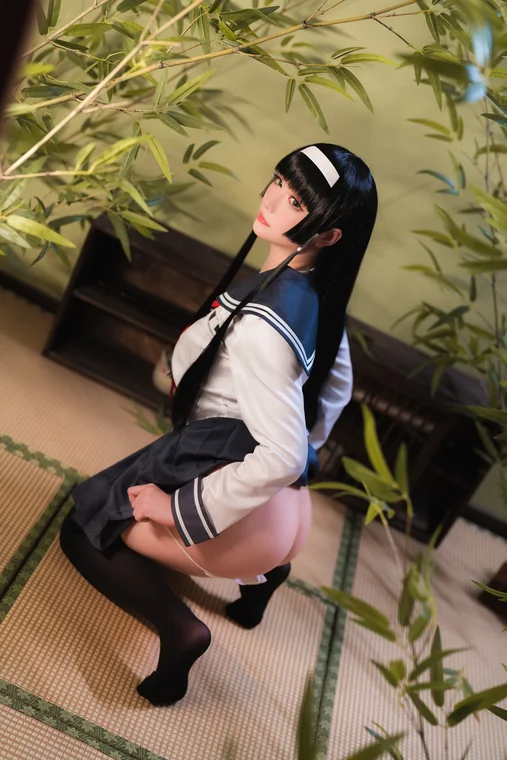 [Coser] Chinese 星之迟迟 - 莲花JK preview 19