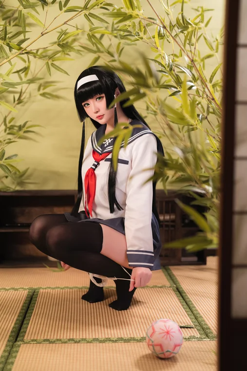 [Coser] Chinese 星之迟迟 - 莲花JK preview 20
